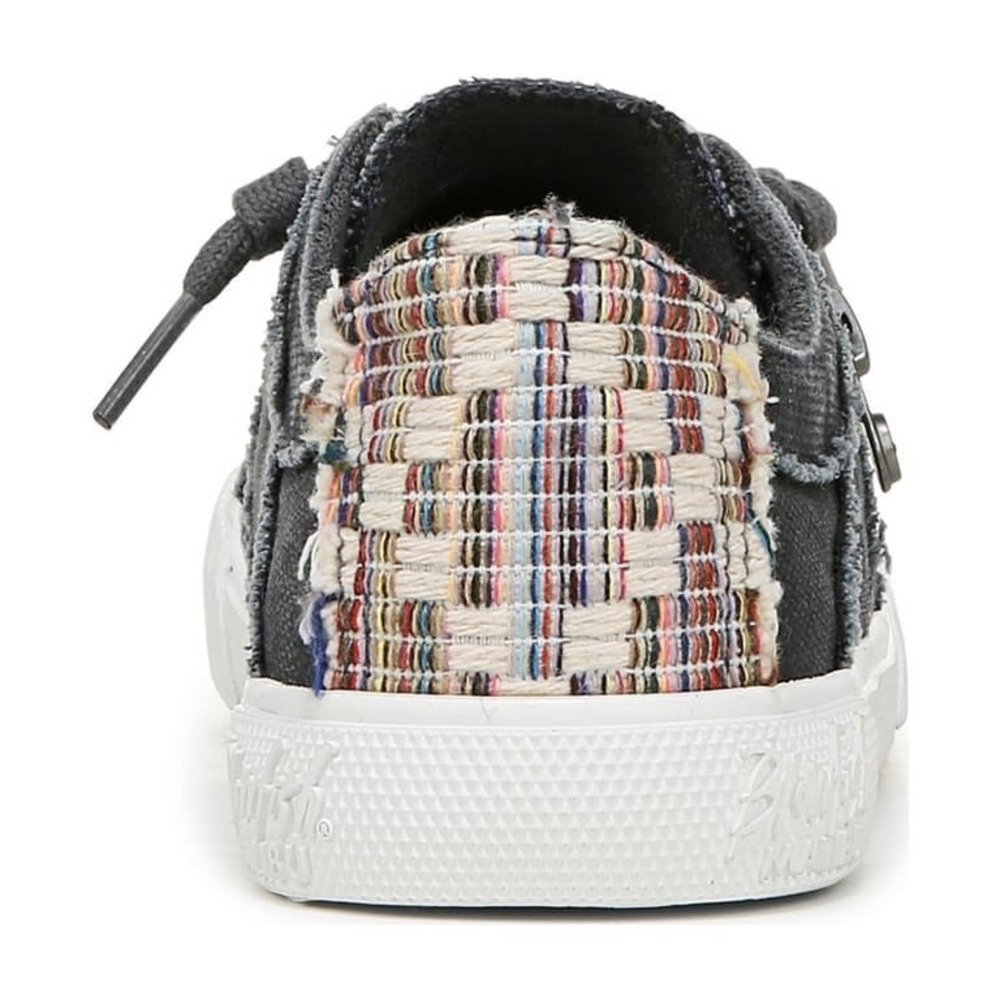 Blowfish Malibu Fruit Women Sz 7.5 Desert Iron Canvas Gray Vegan Slip On Sneaker - Picture 10 of 12